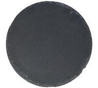 Lacor 61071 - Plateau rond, noir cendré, 25 Ø(cm)