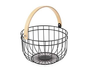 Lacor 61138 61138-Corbeille à Fruits Rond, Fer, Acier