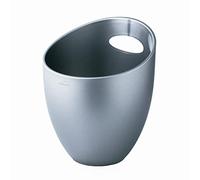 Lacor - 61331 - Rafraîchisseur ARTIC, plastique ABS, idéal pour refroidir vin, finition métallisée, capacité 3,5 l, Ø 20 x 25 cm, Gris