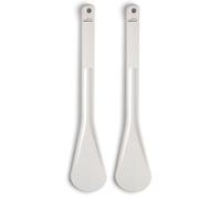 Lacor - 61374 - Spatule Professionnelle Extra-Plate en Nylon et Fibre de Verre, Design Extra-Plat, Résistante et Solide, Lavable au Lave-vaisselle, Sans BPA, Mesures: 40 cm (Lot de 2)