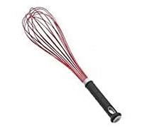 Lacor 61524 - Tige en silicone en fibroverre 25 cm - Rouge | Ustensile professionnel durable; conçu pour un rendement optimal y nettoyage rapide et facile au lave-vaisselle