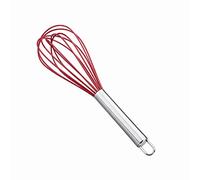 Lacor 61621 Fouet en Silicone 20 cm, Argent, Rouge