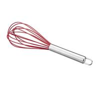 Lacor 61622 - Fouet en silicone 25 cm - Rouge | Ustensile professionnel durable; conçu pour un rendement optimal y nettoyage rapide et facile au lave-vaisselle