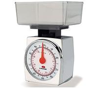 Lacor 61702 Balance de Cuisine 1 Kilo Graduation 5 Grammes, argent