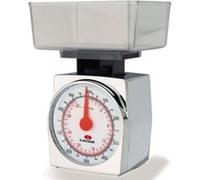 Lacor Balance de cuisine 61702 – Capacité 1 kg, graduation 5 g – Argent