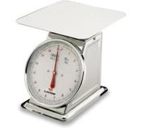 Lacor Balance mécanique 61715 – plateau plat, 15 kg – argenté