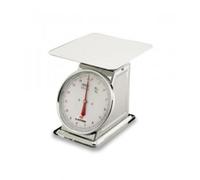 Lacor 61715 Balance Mécanique avec Plateau Plat 15 Kilos, Argenté.