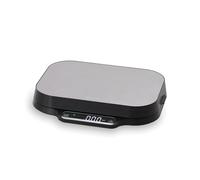 Lacor - 61726 - Balance numérique double ultra-précision, fonction tare, acier inoxydable, 24x20 cm, deux surfaces de pesée, piles incluses