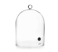 Lacor Hotte fumeur cocktail 61811 – Couvercle verre borosilicate, valve, max.200ºC, Ø18,5 cm H22 cm
