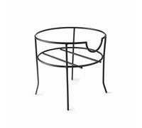 Lacor Support de carafe 61955 – Fil d’acier, nettoyage facile, 19,5x18,5 cm noir mat