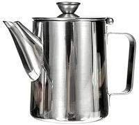 Lacor 62135 - Cafetière en acier inoxydable Acier classique. 0,35 litre | Fabriqué en acier inoxydable de qualité alimentaire; haute résistance à la corrosion et usure quotidienne