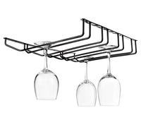 Lacor 62266 - Porte-gobelet, acier inoxydable, noir métallique, quad...