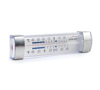Lacor - 62527 - Thermomètre polaire, Plastique ABS, 12.5 x 3 x 2.5 cm, Lecture facile, Grip ; clips et ventouses, 40ºC/20ºC, Acier inoxydable