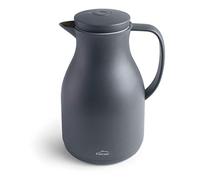 Lacor Bouteille isotherme 62563 – sans BPA, double paroi, intérieur en verre – Gris mat 1'00 L