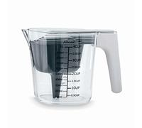 Lacor-62740-Ensemble de mesure exact avec pichet à mesurer,6 cuillères à mesurer,entonnoir et grattoir,pour ingrédients liquides et secs,qualité maximale,dimensions du propylène 20x11 cm,capacité 1L