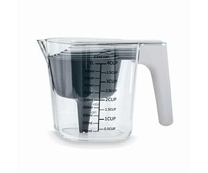 Lacor-62740-Ensemble de mesure exact avec pichet à mesurer,6 cuillères à mesurer,entonnoir et grattoir,pour ingrédients liquides et secs,qualité maximale,dimensions du propylène 20x11 cm,capacité 1L