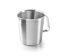 Lacor - 62741 - Carafe doseuse, doseur de liquide, acier inoxydable, sans BPA, 11,5 cm, 1 L