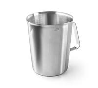 Lacor - 62742 - Carafe doseuse, doseur de liquide, acier inoxydable, sans BPA, 15 cm, 2 l