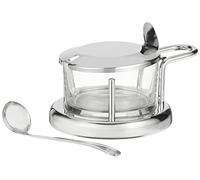 Lacor 62970 pot à sucre ou parmesan avec cuillère Inox 18 / 10 cm