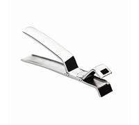 Lacor Pince plate en inox 62998 embouts silicone argenté pour bac gastronomique