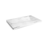 Lacor - 63243 - Plateau en mélamine effet marbre, adapté au buffet et à la restauration, 100% empilable, sans BPA, passe au lave-vaisselle, mesures GN 2/4.
