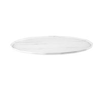 LACOR - 63251 - Support à Gâteaux, Supports à Gâteaux, Ustensiles de Cuisine, Buffet et Display, Mélamine, Sans BPA, Lavable au Lave-Vaisselle, 100% Empilable, Ø33cm, Hauteur: 2cm, Aspect Marbré