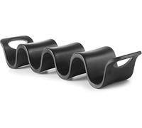 LACOR - 63281 - Porte-Tacos, mélamine, 1-2 Tacos, Design ondulé, rainures en V, ne Convient Pas à la Cuisson, résistant, ne Convient Pas au Micro-Ondes, empilable, sans BPA, 12x6x4 cm