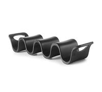 LACOR - 63283 - Porte-Tacos, mélamine, 3-4 Tacos, Design ondulé, rainures en V, ne Convient Pas à la Cuisson, résistant, ne Convient Pas au Micro-Ondes, empilable, sans BPA, 23x6x4 cm