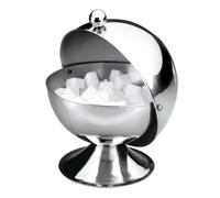 Lacor Sucrier 63304 en acier sphérique Ø 14 cm 600 ml Argenté