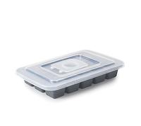 Lacor - 63338 - Seau à Glace, Seau à Glace en Silicone avec Calotte Glacée, 15 cubes, Apa Transparent, Trou de Remplissage, Sans BPA, 3x3cm