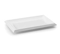 Lacor 63531 - Bac rectangulaire classique en mélamine 26x16x2cm - Blanc