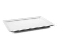 Lacor 63536 - Bac rectangulaire classique en mélamine 70x30x2cm - Blanc
