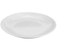 LACOR - 63552 - Plat en mélamine Ronde Classic 44,5Ø - Blanc