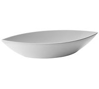 Plateau oval en mélamine clasica Lacor Blanc 41x17x8 cm