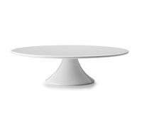 Lacor 63586-Tarte Matelassé mélamine Classique 9 cm Ø 32 cm Blanc