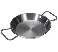 Lacor 63621 Plat à Paëlla en Tole Acier 20 cm, Noir