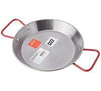 Lacor 63623 Plat à Paëlla en Tole Acier 22 cm, Noir