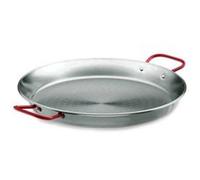Lacor Plat à paëlla 63647 en tôle acier 46 cm Noir