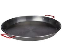 Lacor Plat à paëlla 63651 en tôle acier 50 cm Noir