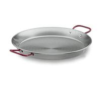 Lacor Plat à paëlla 63666 en tôle d'acier 65 cm Gris