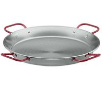 Lacor 63691 Plat à Paëlla en Tole Acier 90 cm, Gris