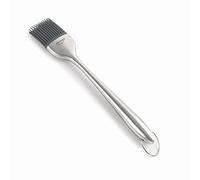 Lacor 64422 - Brosse en silicone en acier inoxydable 23 cm Qualité | Fabriqué en acier inoxydable de qualité alimentaire; haute résistance à la corrosion et usure quotidienne