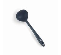 LACOR - 64466 - Bol gris, Seau de service, Bol en silicone, Ustensiles de cuisine, Poignée ergonomique, Antiadhésif, Résistant aux hautes températures, Lave-vaisselle, Longueur 29 cm