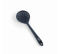 Lacor - 64467 - Écumeur de cuisine gris, Écumeur en silicone, Ustensiles de cuisine, Poignée ergonomique, Antiadhésif, Résistant aux hautes températures, Lave-vaisselle, Longueur 29 cm