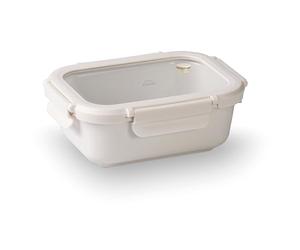 LACOR - 64650 - Récipient à crème Ceram, Céramique, 400 ml, Passe au micro-ondes, Va au four, 100% hermétique, Sans plomb, sans cadmium et sans nickel, Système ClipLock