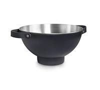 Lacor 65436 - Bol à champagne noir Moon, acier inoxydable 18/10, 36 cm