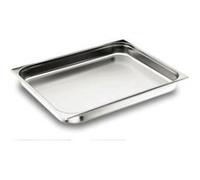 Lacor 66042 - Bac perforé 2/1 40 High sans poignée Acier Inox18/10