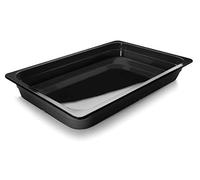 Lacor Bac en mélamine GN 1/1 Noir 530×325×100 mm 13,30 L