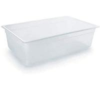Lacor 66165 - Heures Polypropylène GN-Conteneur 1/1, 530 x 325 x 65 mm | Ustensile professionnel durable; conçu pour un rendement optimal y nettoyage rapide et facile au lave-vaisselle