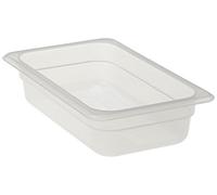Lacor 66465 - Heures Polypropylène GN-Conteneur 1/4, 176 x 165 x 65 mm | Ustensile professionnel durable; conçu pour un rendement optimal y nettoyage rapide et facile au lave-vaisselle